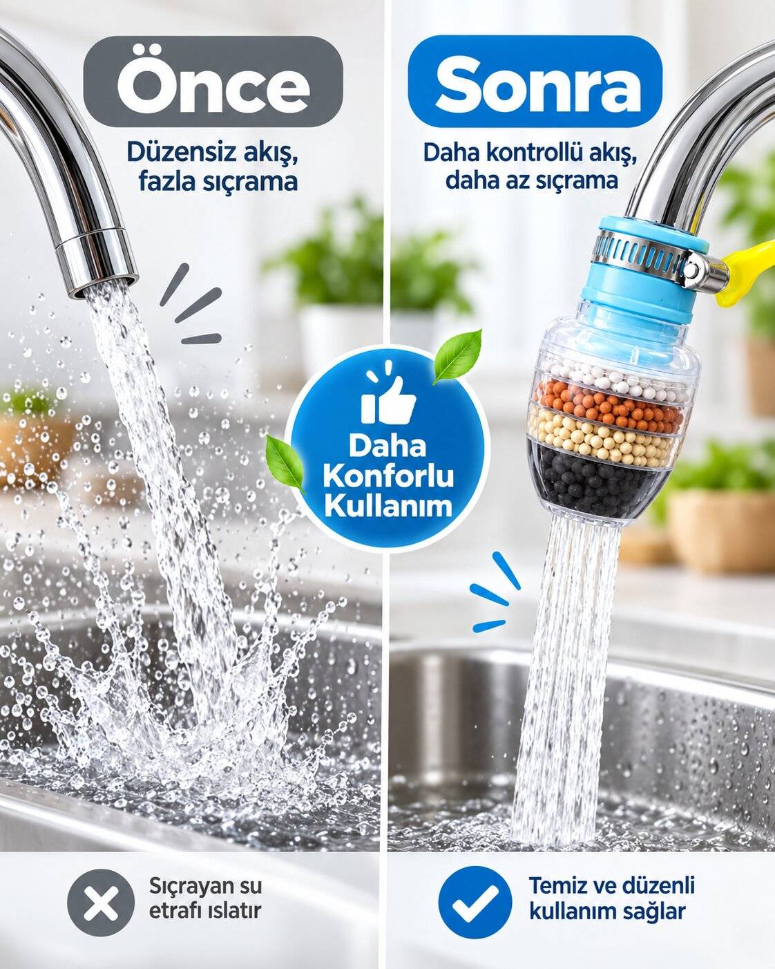 Neden bu musluk filtresi